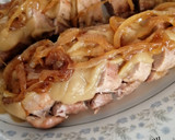 Foto del paso 13 de la receta: Solomillo de cerdo con salsa de manzana y cebolla