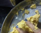 A picture of step 1 of Makka paratha.