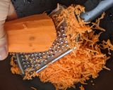 A picture of step 1 of Sweet Potato Jaggery Kheer.