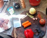 Foto del paso 1 de la receta: Mis tagliatelles con salsa bolognesa