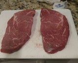 A picture of step 5 of Spiced Ginger Steak with Spring Onions and Potatoes.