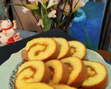 Foto langkah ke 4 dari resep Bolu gulung nanas.