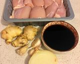 Hình bước làm 1 của món Teriyaki Chicken (Gà chiên với sốt Teriyaki)
