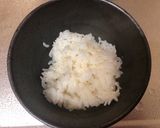 A picture of step 5 of Japanese Beef with Rice.