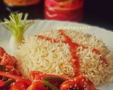 A picture of step 8 of Sesame chilli chicken.