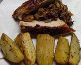 Foto del paso 8 de la receta: Pavo relleno al horno con papas rústicas
