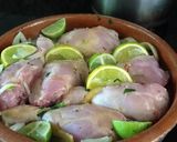 Foto del paso 3 de la receta: Pollo con aceitunas y limones (Tajine)