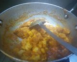 बेसन गट्टे की सब्जी (Besan Gatte ki Sabzi Recipe in Hindi) रेसिपी चरण 3 फोटो
