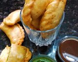 A picture of step 7 of Mini savoury gujiya.