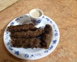 A picture of step 1 of Grilled Kofta Kebab on Skewers (Kofta El Haty).