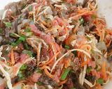 A picture of step 2 of Vietnamese Shrimp and Pork Egg Rolls (Chả Giò Tôm Thịt).