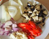 Foto langkah ke 1 dari resep Buncis campur-campur oseng wiken.