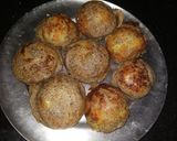 A picture of step 2 of Stuffed appe for navratri.