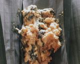 Foto langkah ke 9 dari resep Pepes Tahu Jamur Kemangi.