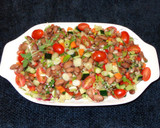 Foto del paso 2 de la receta: Ensalada de porotos hallados