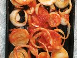 دجاج محمر 🍗 مع أرز 🍚