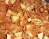 A picture of step 3 of Katki Keri (Instant raw mango pickle).