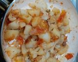 आलू गोभी टमाटर वाले (Aloo gobhi tamater wale recipe in hindi) रेसिपी चरण 6 फोटो