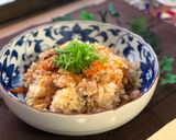 A picture of step 6 of Japanese Chicken and Clams Pilaf.