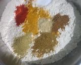 A picture of step 1 of Bathua Ka Paratha.