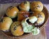 Foto langkah ke 19 dari resep Eggless Pandan Cup Bread.