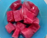 Foto langkah ke 1 dari resep Watermelon Yakult Soda.