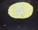 A picture of step 3 of Coconut pancake.