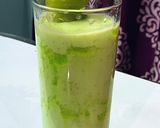 গ্ৰেপস মিল্ক শেক উইথ গ্ৰীন অ্যাপেল ক্রাস (grapes milk shake with green apple crush recipe) রেসিপি ধাপ - 2 ছবি