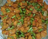 Foto langkah ke 8 dari resep Oseng wortel+buncis.