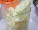 A picture of step 1 of Cabbage Fufu/ Cabbage Swallow.