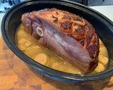 Une image de l'étape 5 de Jambon fumé aux pommes et érable.