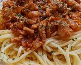 Foto langkah ke 5 dari resep Spaghetti Saus Ayam HomeMade.