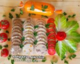 عکس مرحله 1 از دستور کالباس خونگی (مرغ و گوشت) 🌸