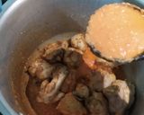 A picture of step 3 of Chicken Shorba.