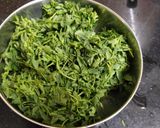 "हरभरा पाल्याची भाजी"(Harbhara Palyachi Bhaji Recipe In Marathi रेसिपी स्टेप 1 फोटो 
