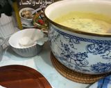 صورة لخطوة 7 من وصفة حساء السبانخ بالأرز والحليب