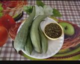 A picture of step 1 of Tasty mung bean turai masaledar sabji.
