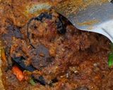 A picture of step 4 of Dohi Prawns.