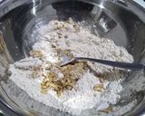 Foto del paso 1 de la receta: Galletas de avena, miel y crema de maní
