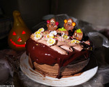 Foto del paso 9 de la receta: Tartalloween de Calabaza y Chocolate