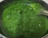 A picture of step 10 of Palak Paneer Methi Matar Saag --- Protein Rich Subji With Seasonal Greens.