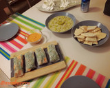 Foto del paso 7 de la receta: Rollitos (obleas de arroz) de pechuga en escabeche con salsa romescu