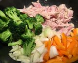 A picture of step 5 of Asian Chicken & Vegetable Stir-fry.