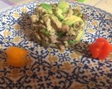 Foto del paso 4 de la receta Revuelto de champiñones y aguacate