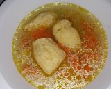Grízgaluska leves recept fázis 3 fotója