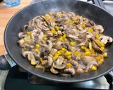 Une image de l'étape 15 de Flan aux champignons, magret de canard et courgette.