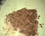 A picture of step 2 of Chocolate and white Cookies with marshmallows.