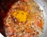 A picture of step 8 of Vegetable khichdi.
