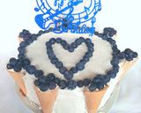 Krémtúrós mascarponés torta áfonyával🫐 recept fázis 4 fotója