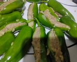 मिर्ची पकौड़ा (mirchi pakoda recipe in Hindi) रेसिपी चरण 3 फोटो